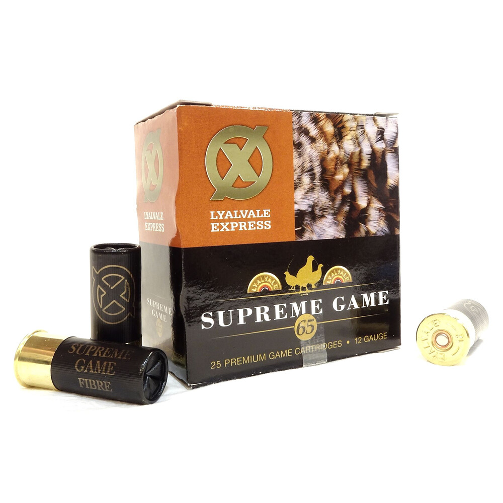 Lyalvale Express Supreme Game Shotgun Cartridges 12 Gauge 30g 6