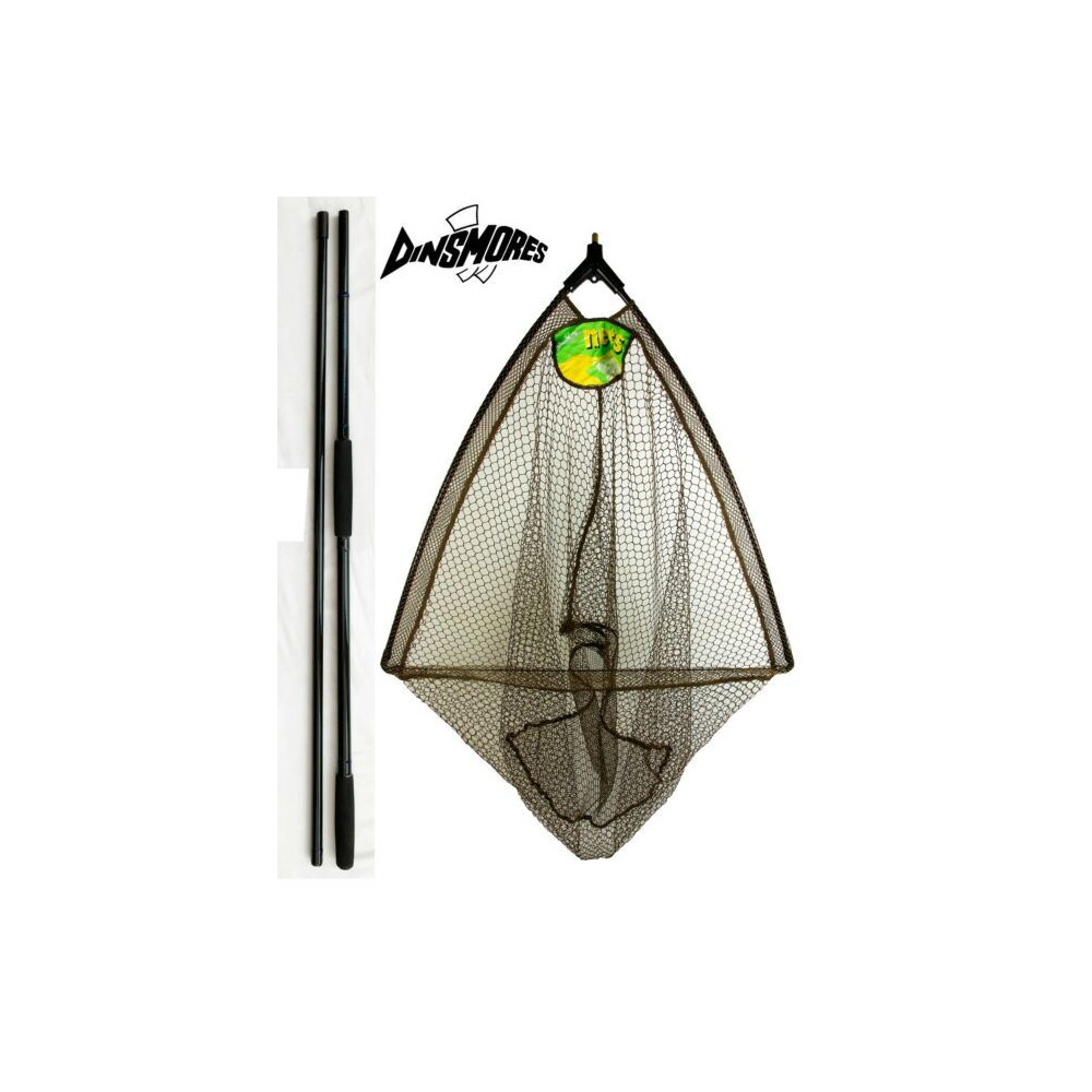 TD Dinsmores 1 Piece carp 6ft Handle & 40 Inch Specimen Landing Net