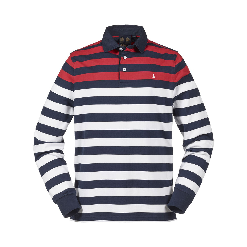 Musto Lawson Striped Rugby Top Allcocks