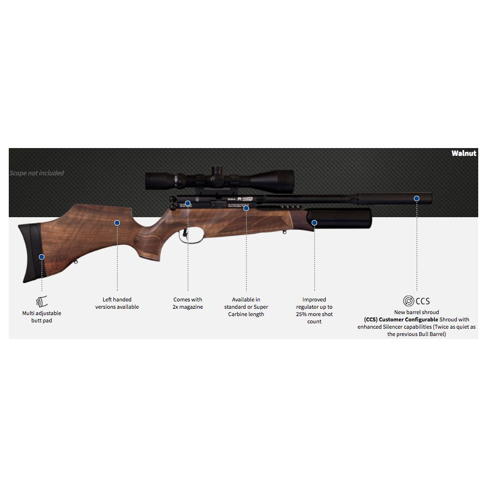 BSA R10 SE Super Carbine Air Rifle Realtree Xtra Camo Allcocks