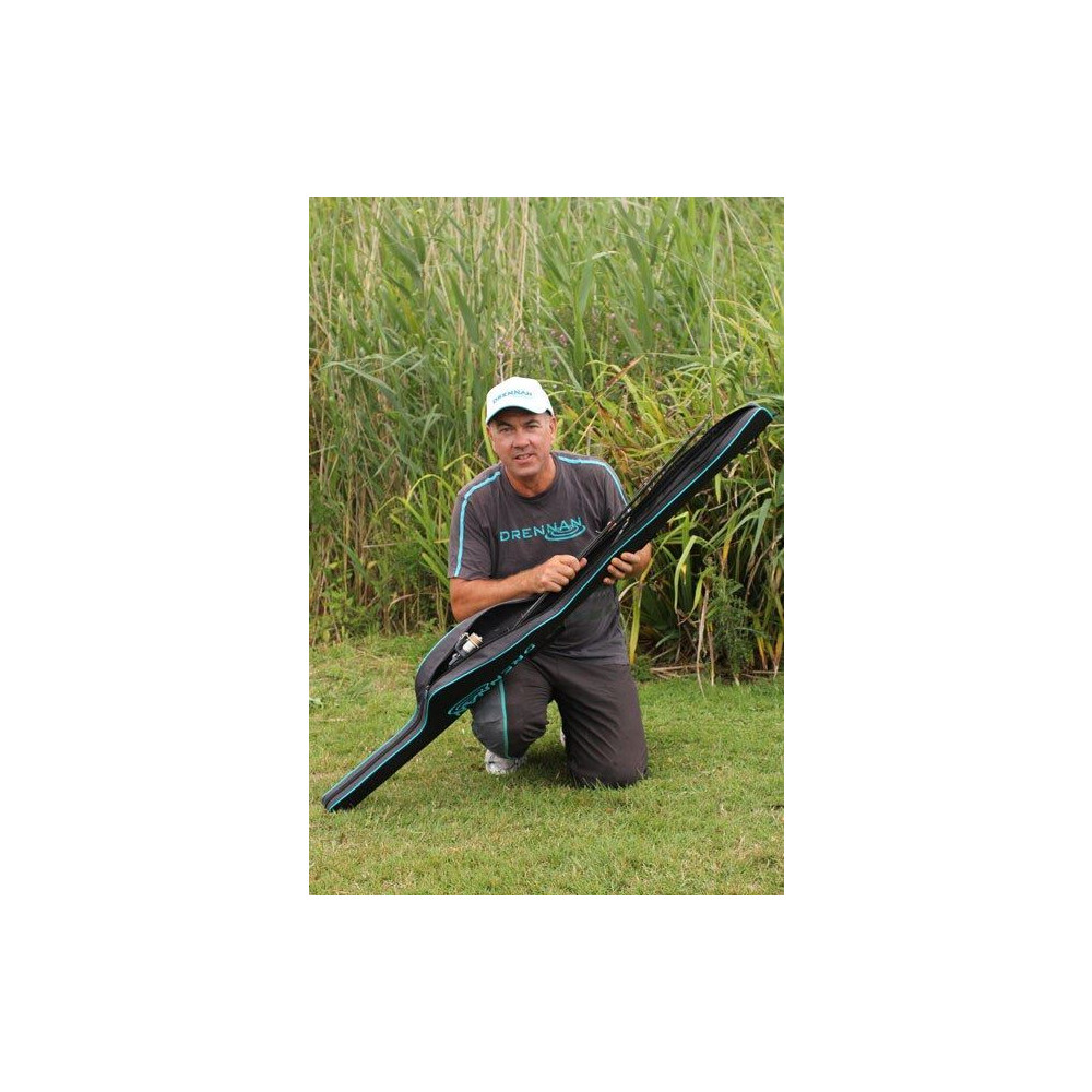 TD Drennan Slimline Hard Case Single in Black