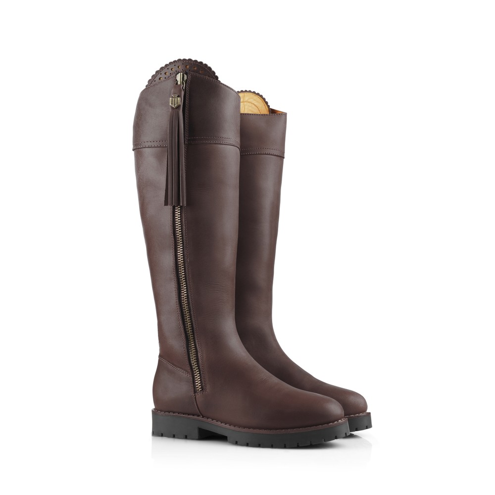 Fairfax & Favor Fairfax & Favor Explorer Waterproof Boot - Sporting Fit - Mahogany