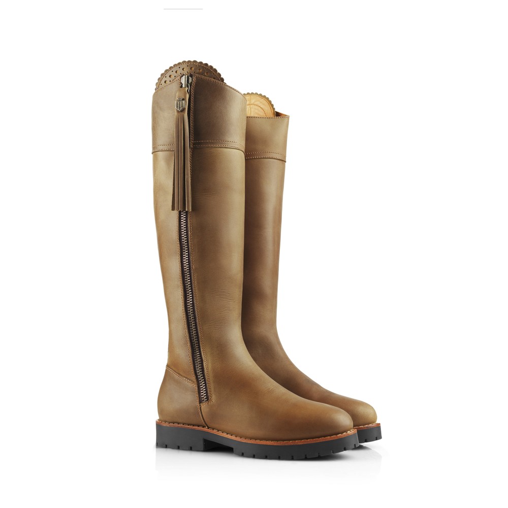 Fairfax & Favor Fairfax & Favor Explorer Waterproof Boot - Narrow Fit - Oak