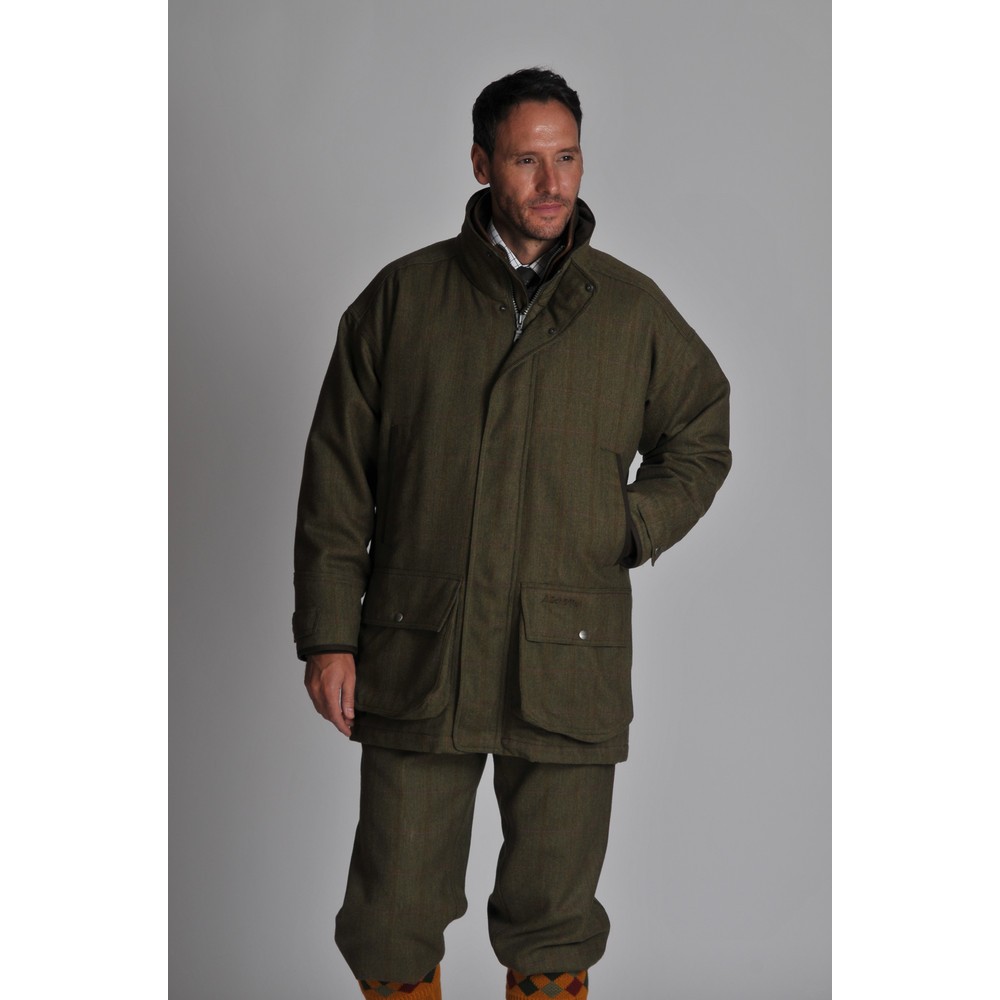Schoffel Ptarmigan Tweed Shooting Coat Allcocks