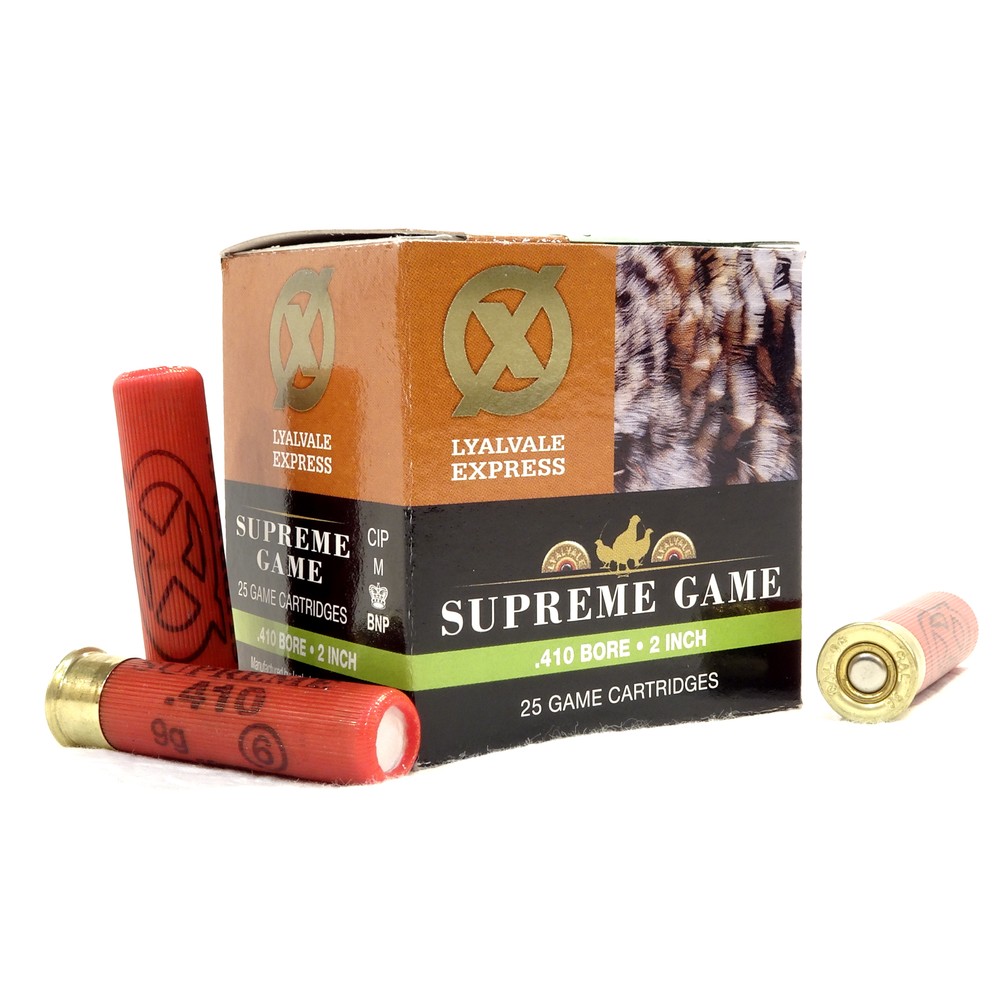 TD Express 410 Gauge 2 Inch Supreme Game Shotgun Cartridges 9gr