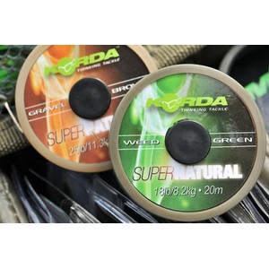 Korda Korda Supernatural Braided Hooklink in Gravel Brown