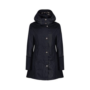 Welligogs Perdita Wax Waterproof Coat in Navy