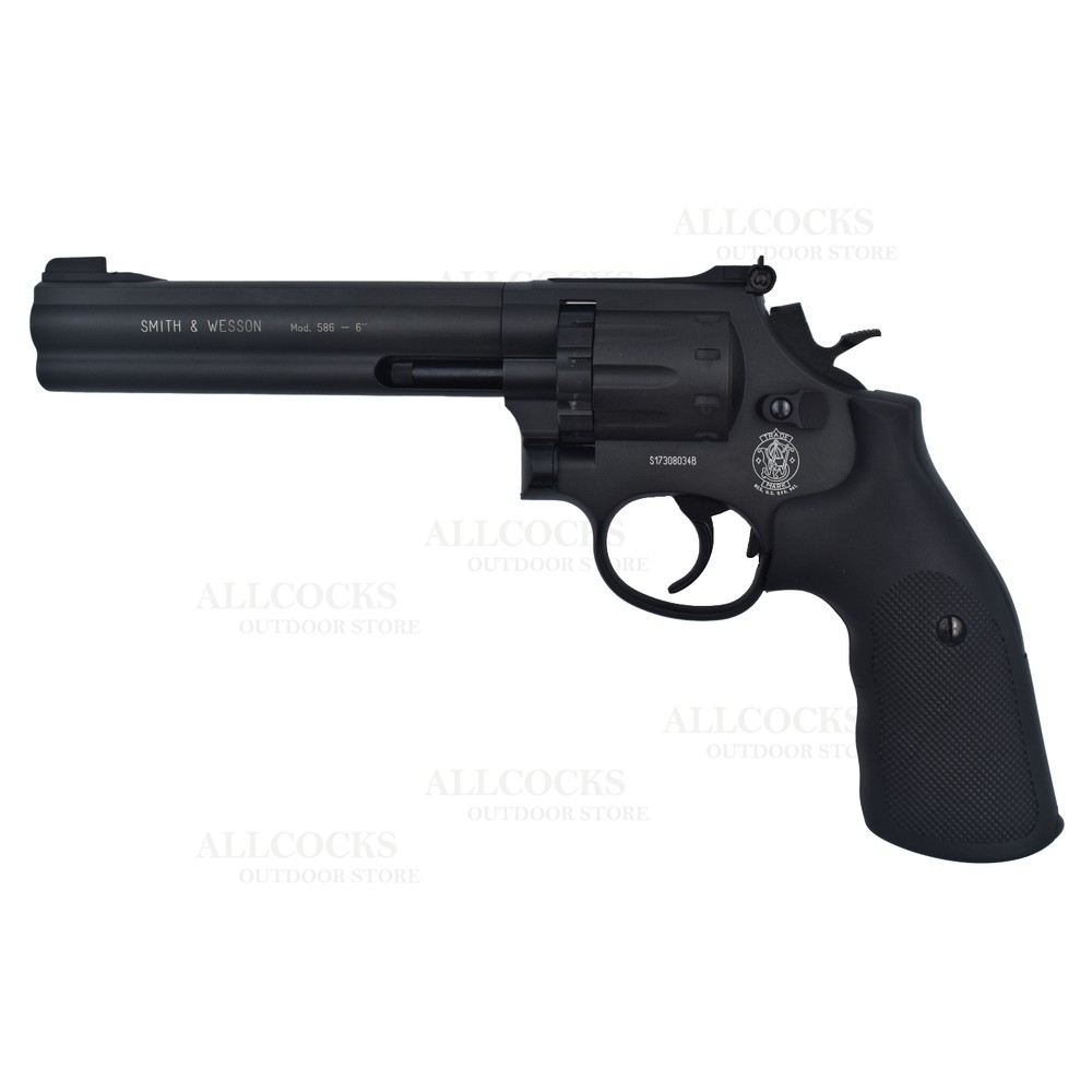 TD Umarex Smith & Wesson 586 CO2 Air Pistol 6 Inch in Black