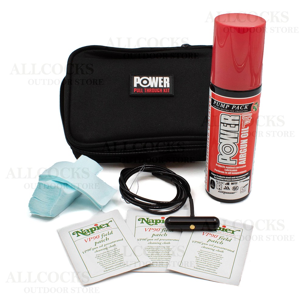 Napier Power Pull Through Airgun Cleaning Kit Allcocks