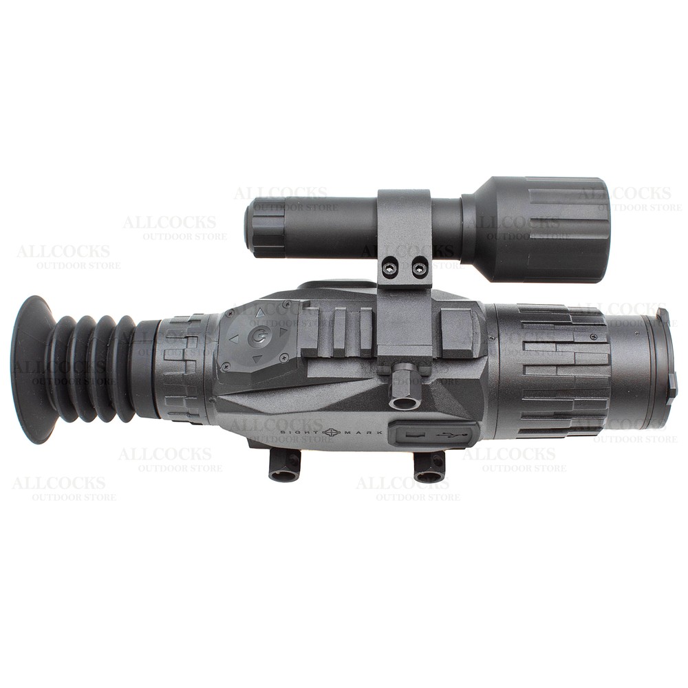 Sightmark Wraith HD Digital Night Vision Rifle Scope 216x28 in Black