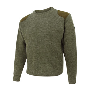 Hoggs Of Fife Melrose Hunting Pullover Marled Navy