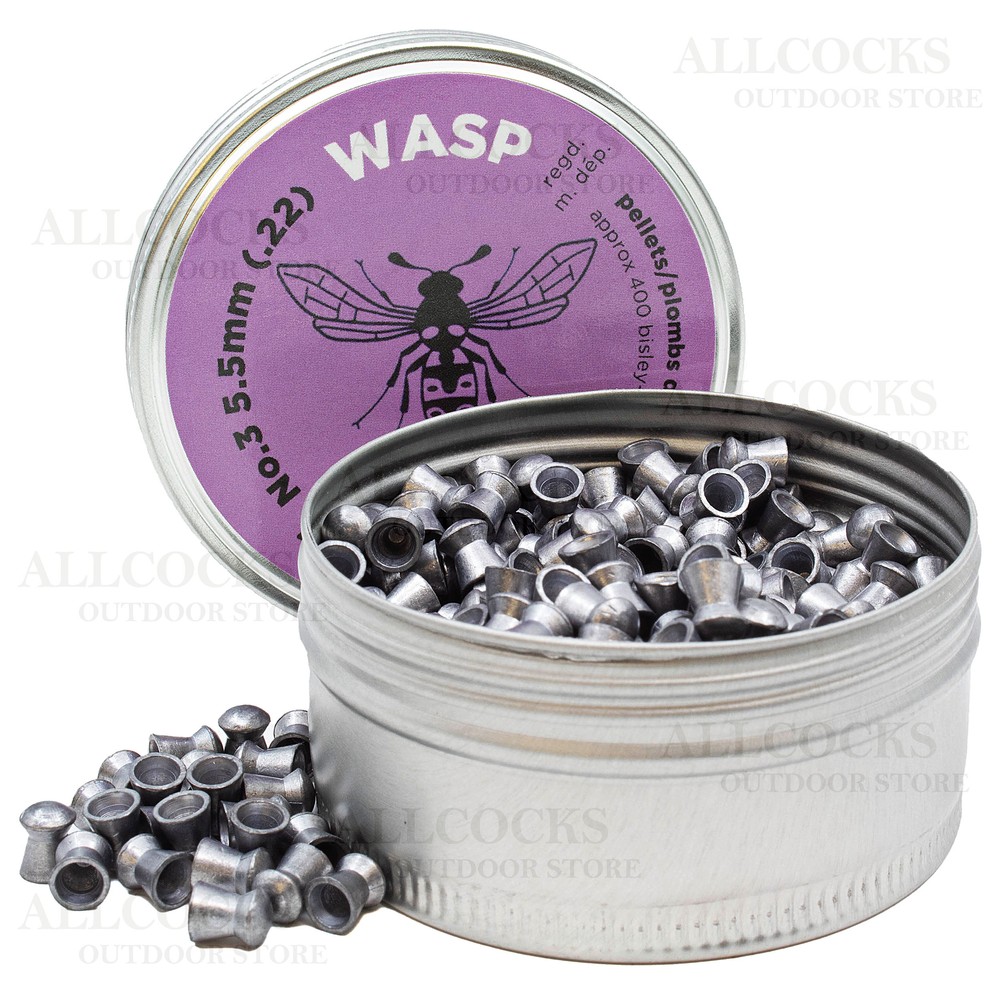 Wasp No.3 Pellets .22 in Lead