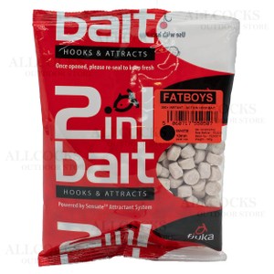TD Fjuka Baits in Fatboy Soft Hooker Pellets 10mm in White