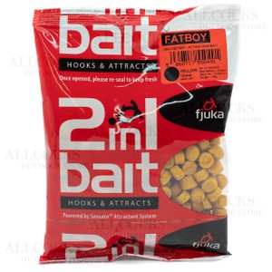 TD Fjuka Baits in Fatboy Soft Hooker Pellets 10mm in Yellow