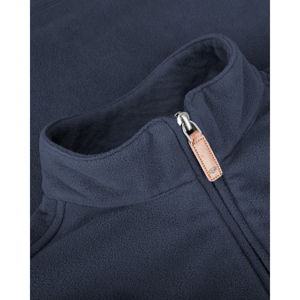 Hoggs of Fife Islander 1/4 Zip MicroFleece Shirt in Navy Hoggs of Fife Islander 1/4 Zip MicroFleece Shirt in Navy