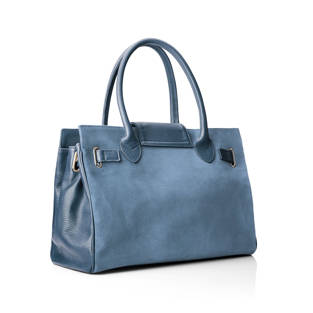 TD Fairfax & Favor Windsor Handbag in Cornflower Blue