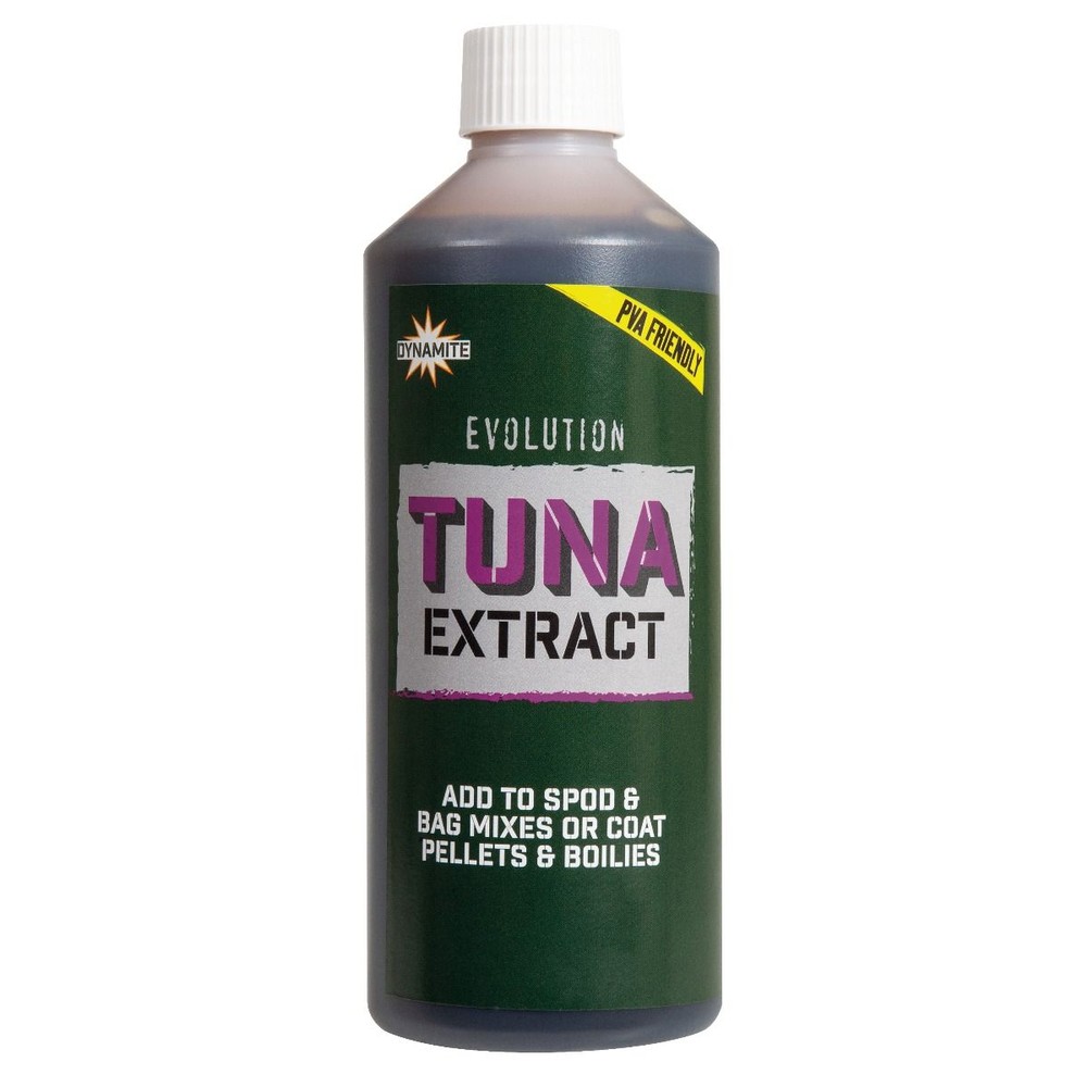 Dynamite Baits Evolution Tuna Extract Liquid in Brown