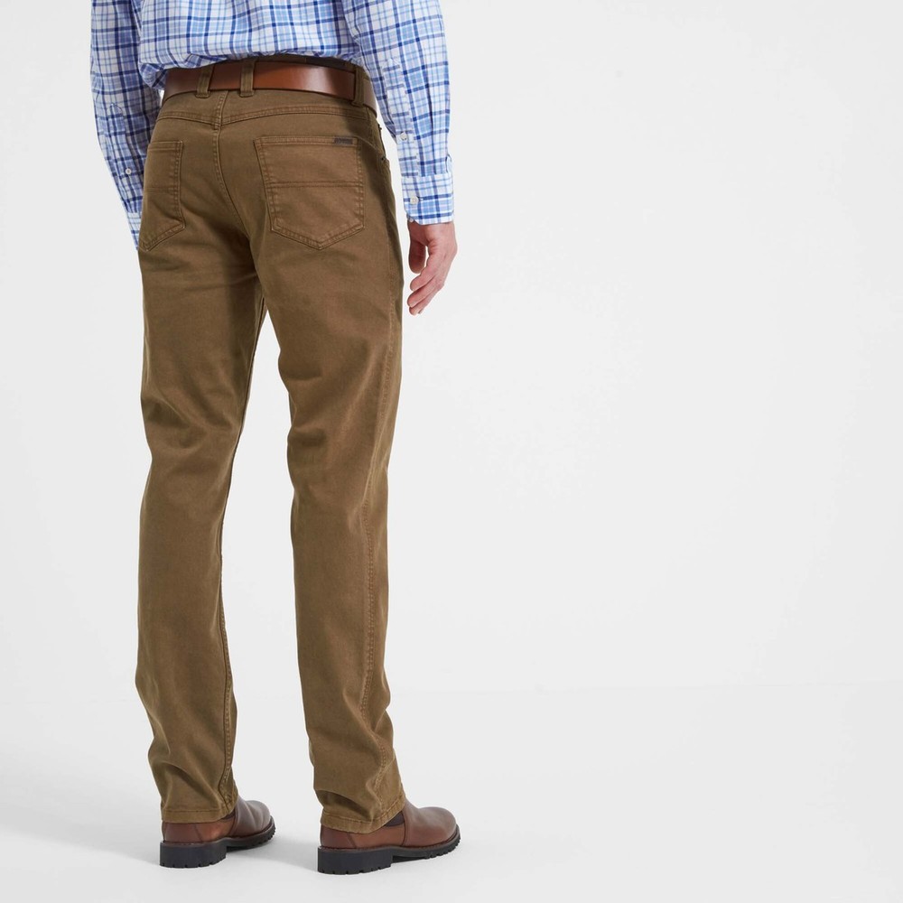 Schoffel Canterbury 5 Pocket Jean - Regular Toffee
