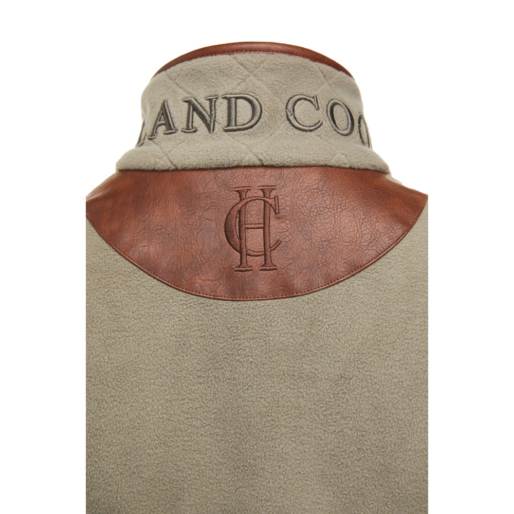 Holland Cooper Country Fleece Gilet Sage