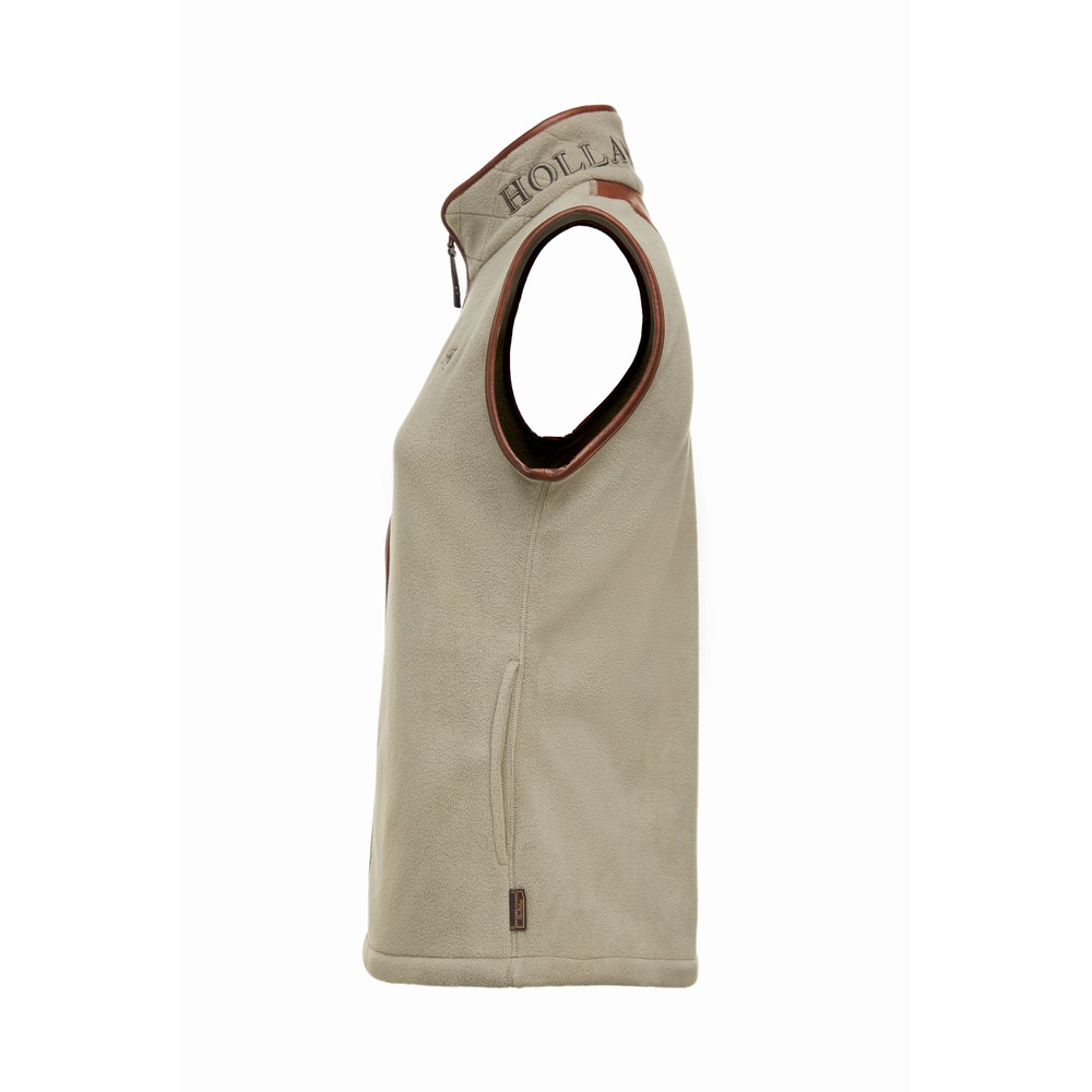 Holland Cooper Country Fleece Gilet Sage