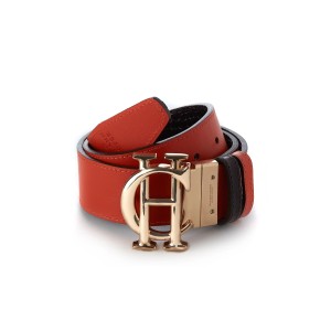 TD Holland Cooper Classic Reversible Belt in Burnt Orange