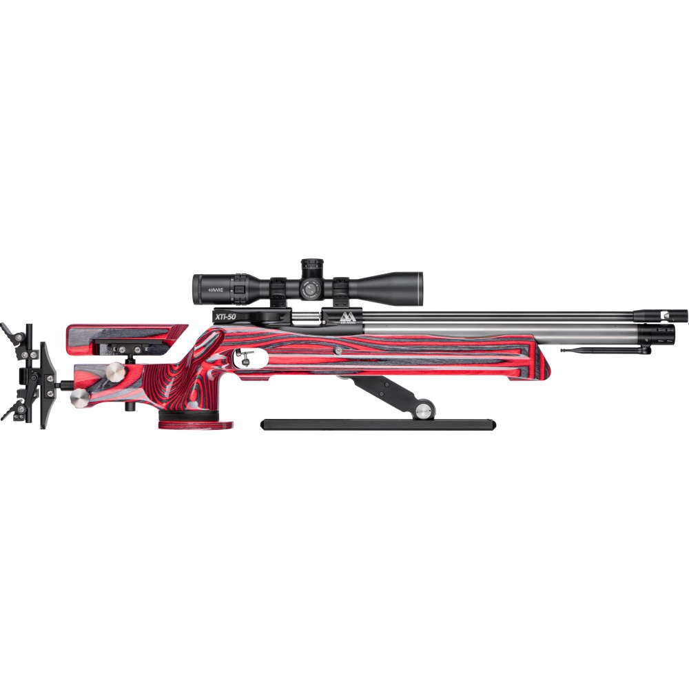 Air Arms XTi-50 HFT Air Rifle - .177 Red Laminate