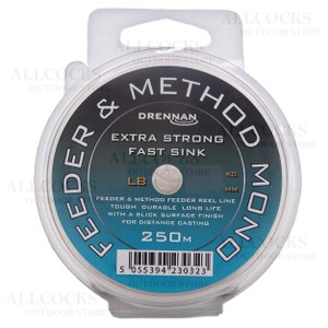 thumbnail image 2 of Drennan Feeder & Method Mono Fishing Line - 100m Spool - Sinking Line - All Sizes Available 2 of 6