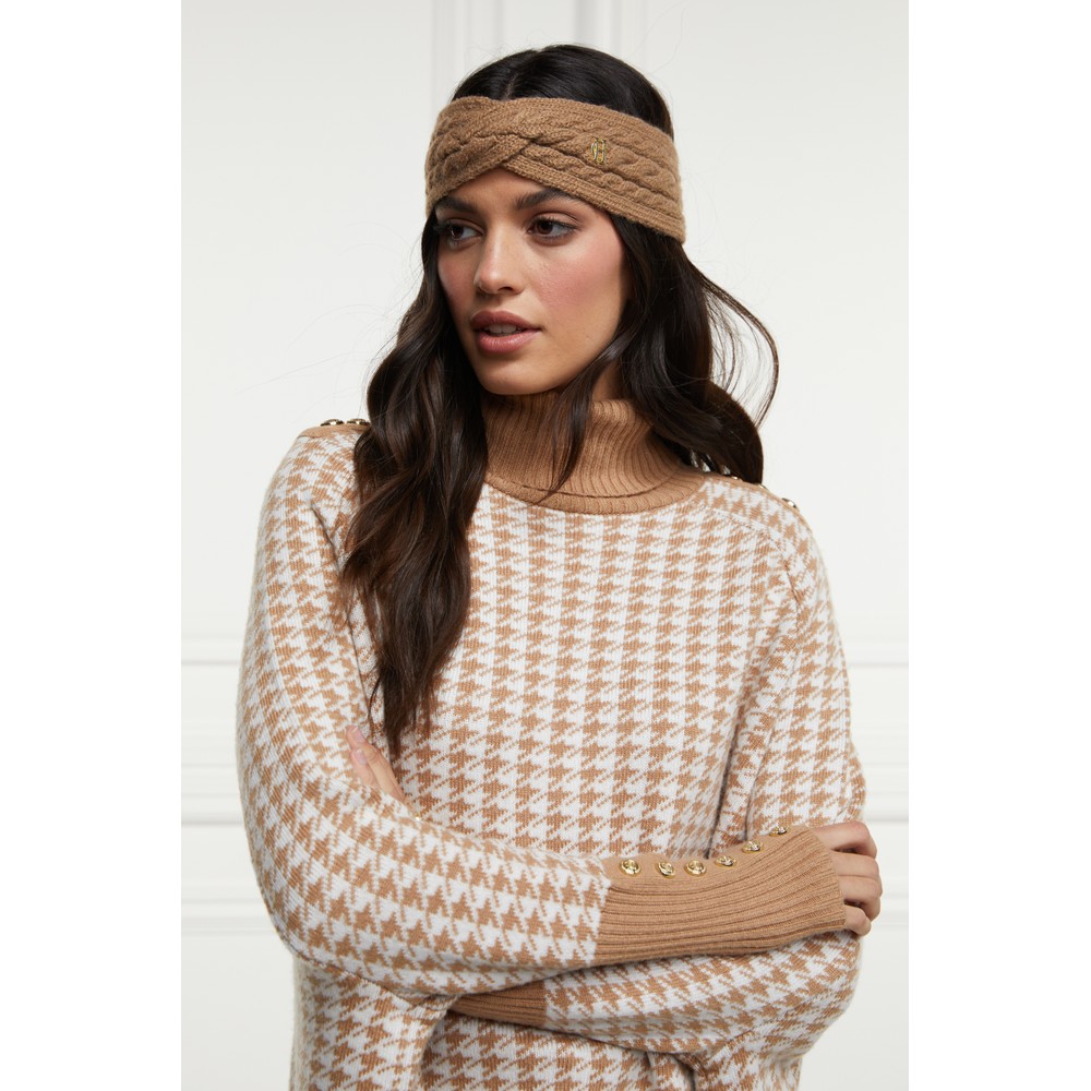 Holland Cooper Cortina Headband Caramel