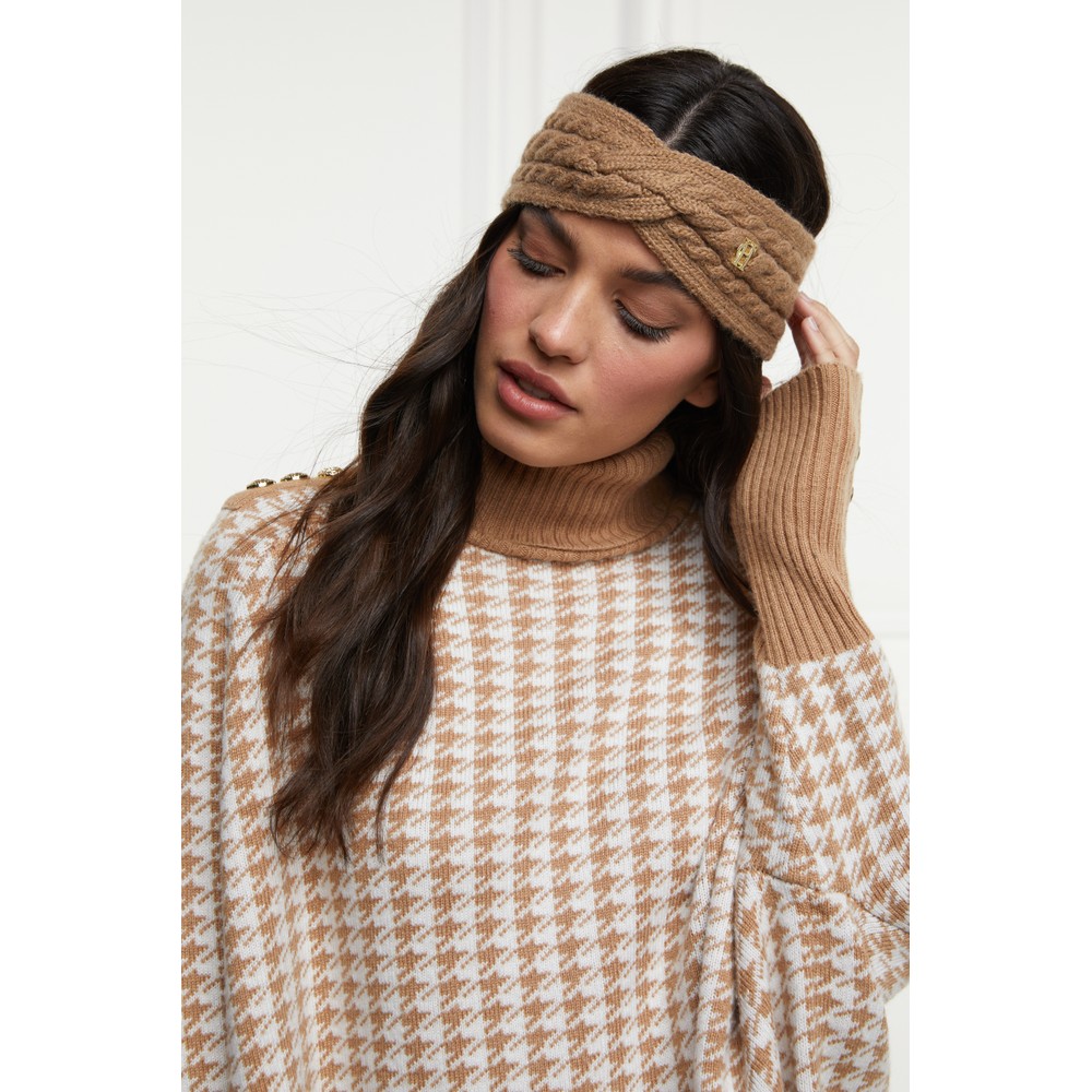 Holland Cooper Cortina Headband Caramel