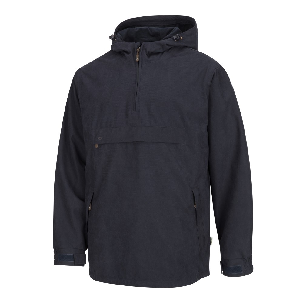 HOGGS OF FIFE Hoggs of Fife Struther Waterproof Smock Field Jacket Navy