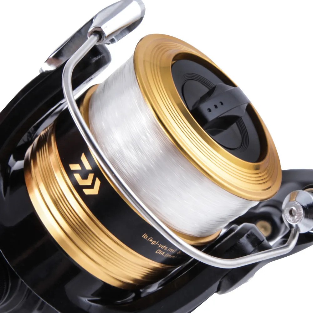 Daiwa D Shock Spinning Combo - 8ft Black & Gold