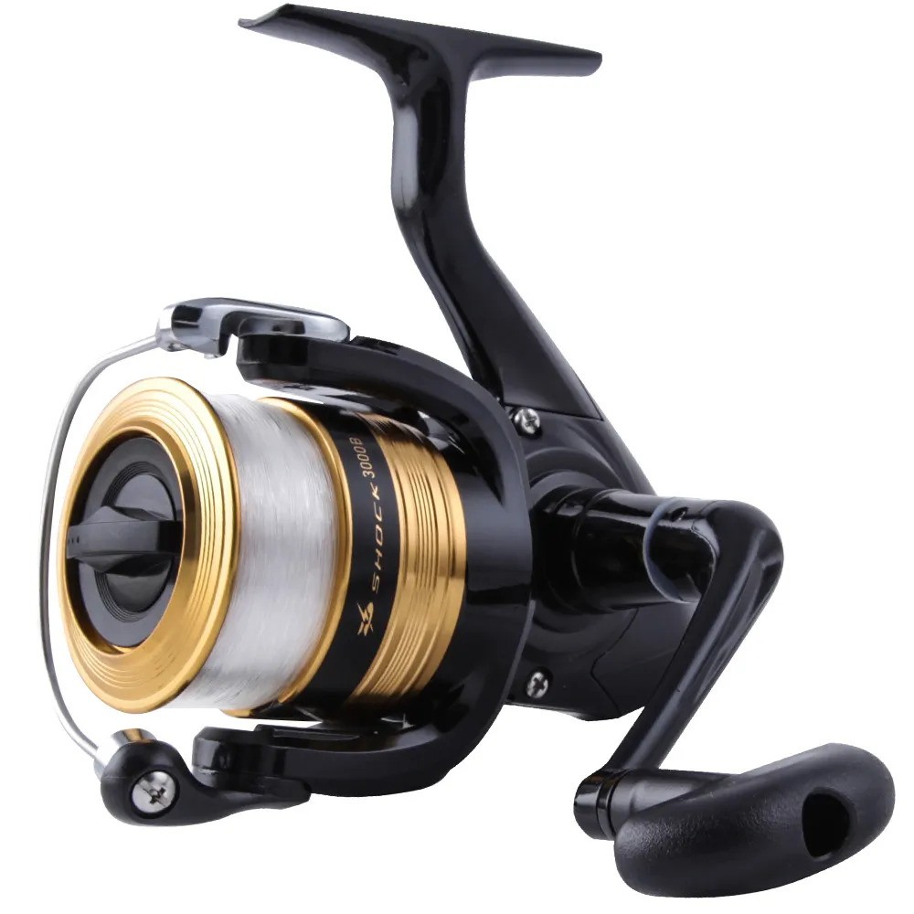 Daiwa D Shock Spinning Combo - 8ft Black & Gold