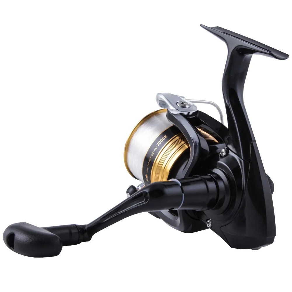 Daiwa D Shock Spinning Combo - 8ft Black & Gold