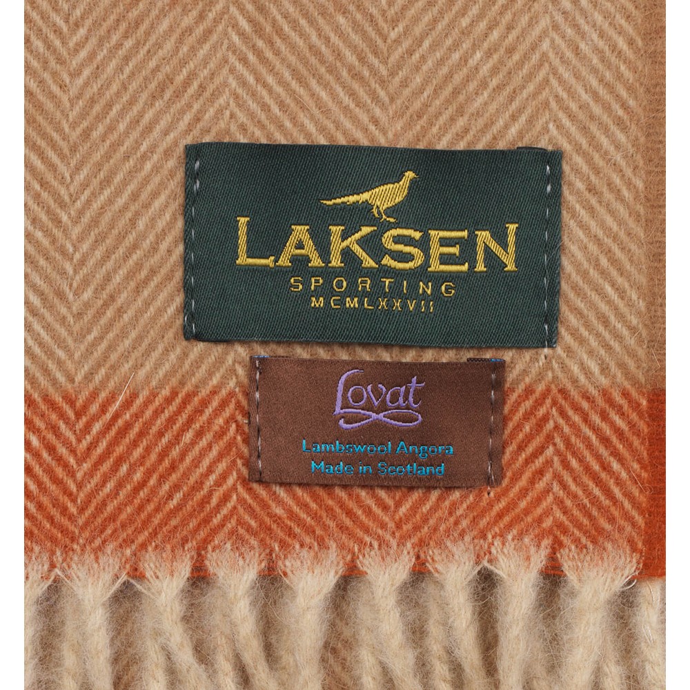 Laksen Cavendish Scarf Camel