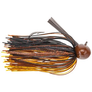 Strike King Strike King Tour Grade Football Jig Lure in Black / Brown / Amber