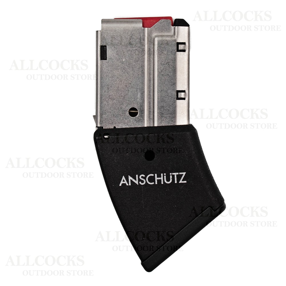Anschütz Anschutz 1761 Magazine Polymer Base - .22LR - 10 Round Stainless