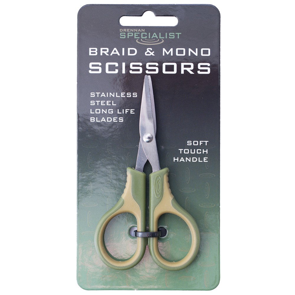 Drennan Drennan Specialist Braid & Mono Scissors - Green