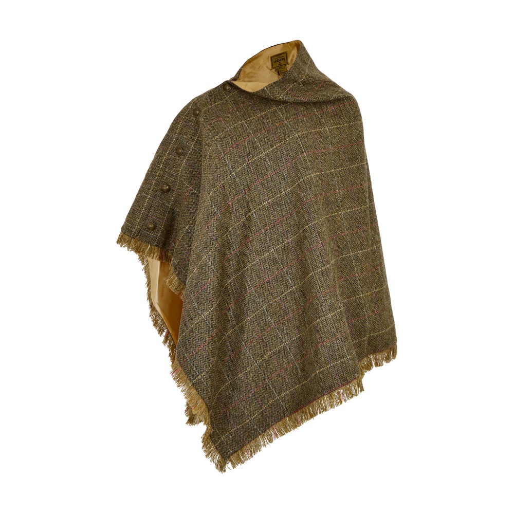 Dubarry of Ireland Dubarry Hazelwood Tweed Poncho - Thistle