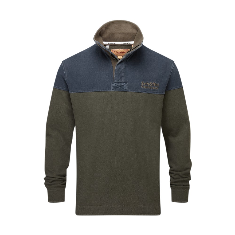 Schoffel Schoffel Helford Heritage Sweatshirt - Peat Green 