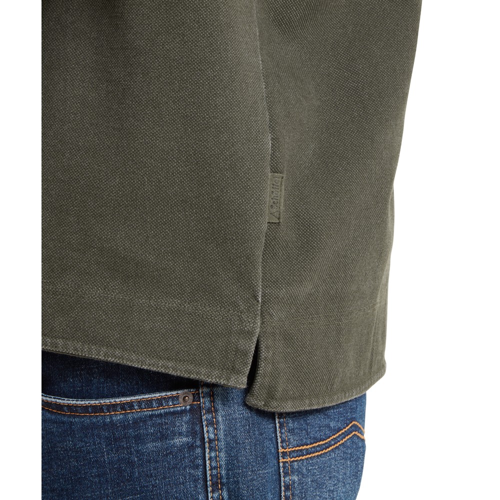 Schoffel Helford Heritage Sweatshirt Peat Green 