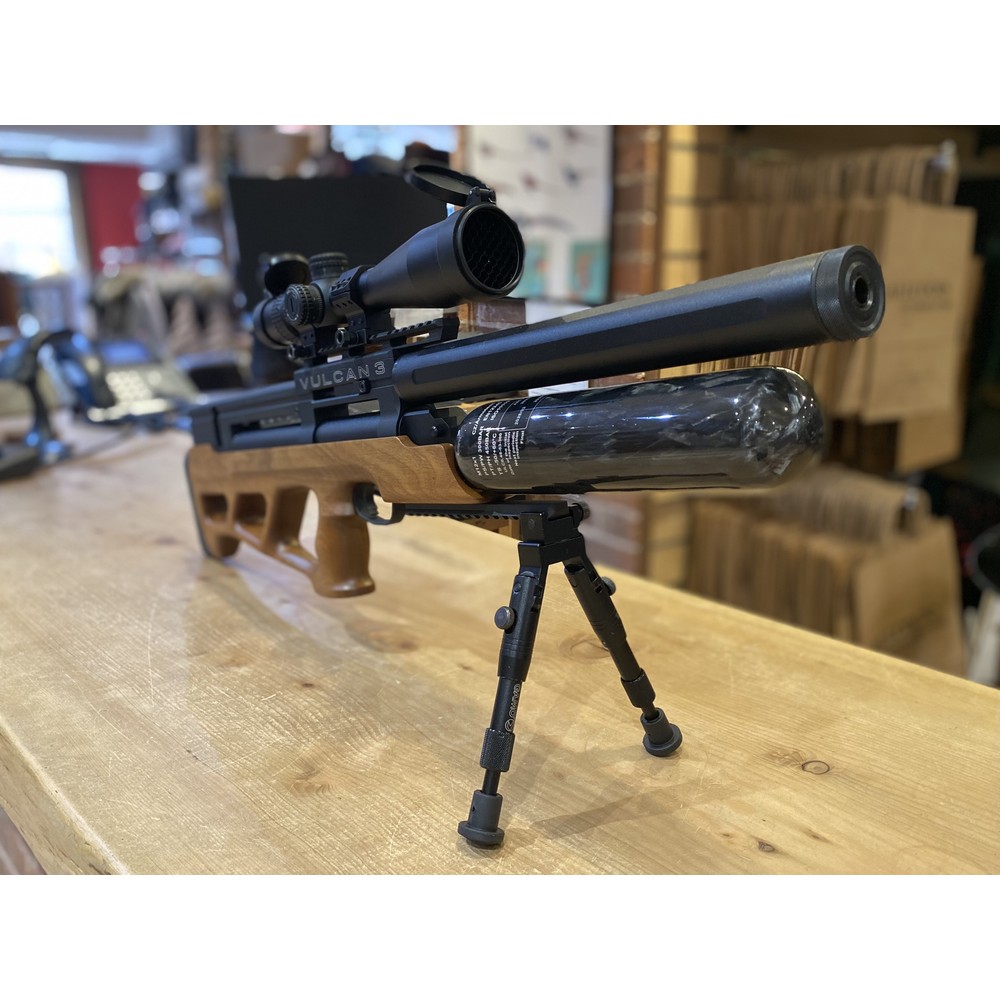 AGT (Airgun Technology) Pre-owned AGT Vulcan 3 Pre-charged Pneumatic Air Rifle - .22 Walnut