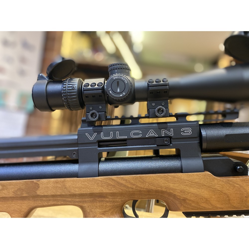 AGT (Airgun Technology) Pre-owned AGT Vulcan 3 Pre-charged Pneumatic Air Rifle - .22 Walnut