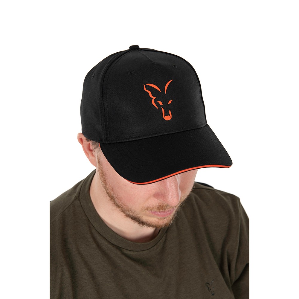 Fox Collection Baseball Cap Black/Orange
