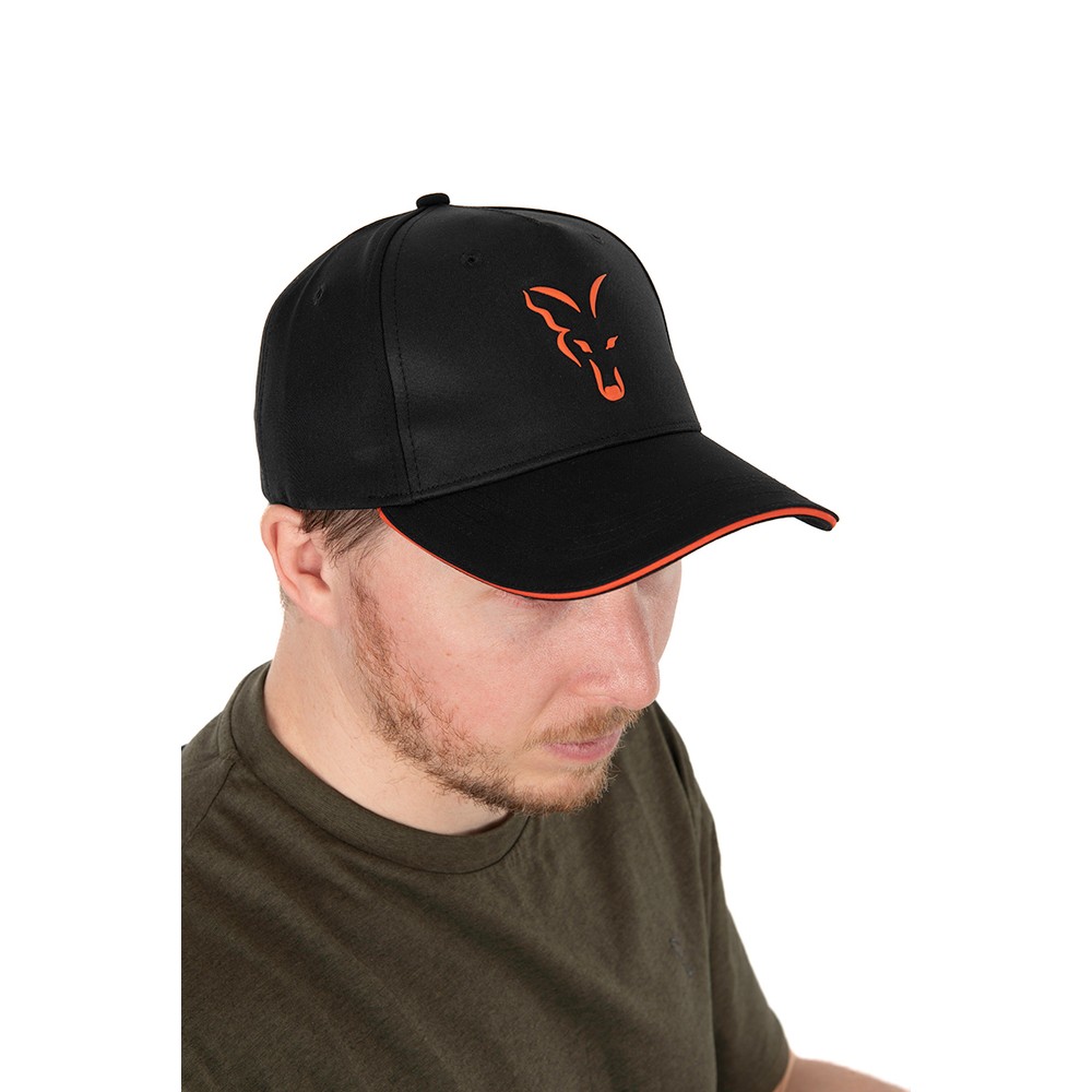 Fox Collection Baseball Cap Black/Orange