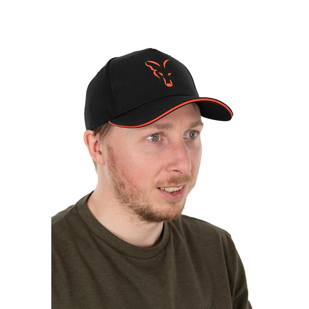 Fox Collection Baseball Cap Black/Orange