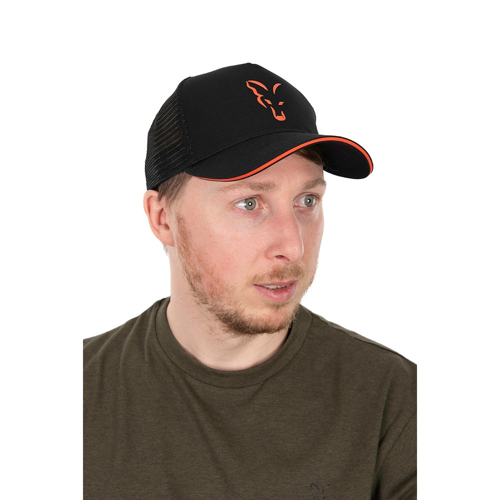 Fox Collection Trucker Cap Black/Orange