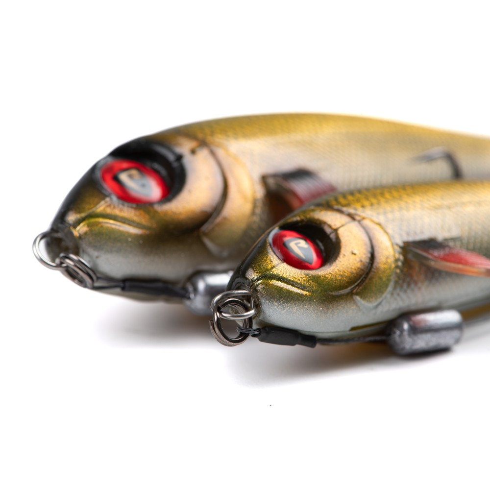 Fox Rage Loaded Super Slick Shad Lure UV Golden Prey