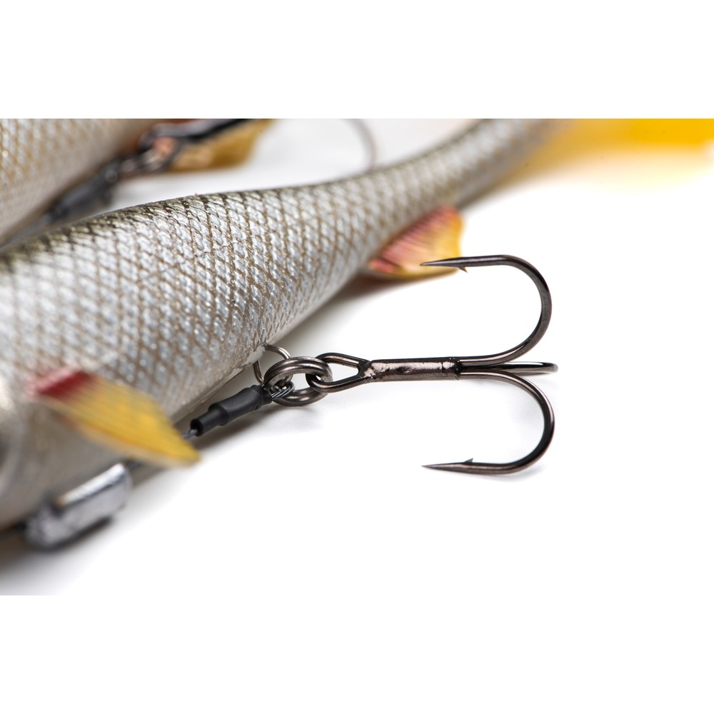 Fox Rage Loaded Super Slick Shad Lure Silver Ghost