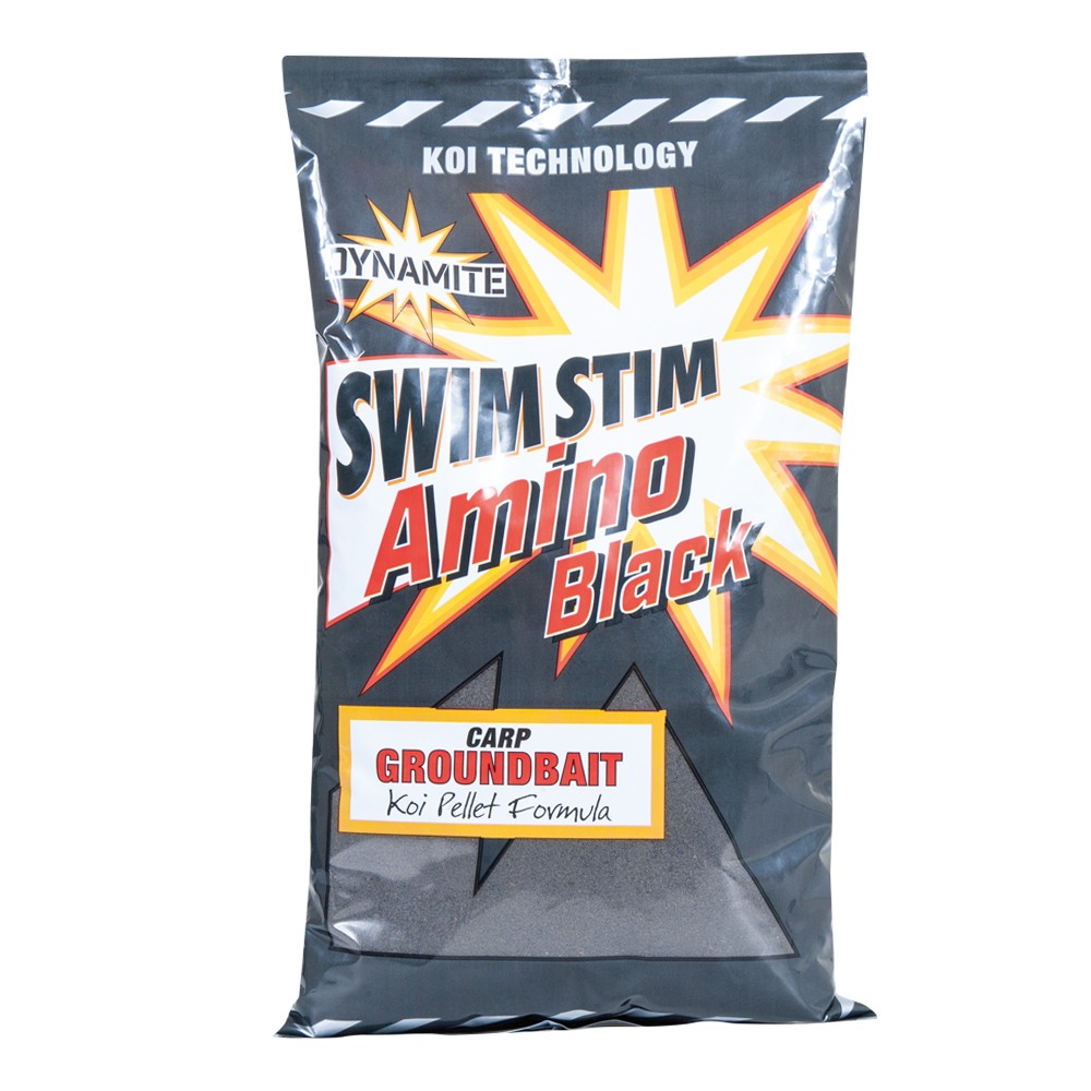 Dynamite Baits Amino Black Swim Stim Groundbait - Silver Fish