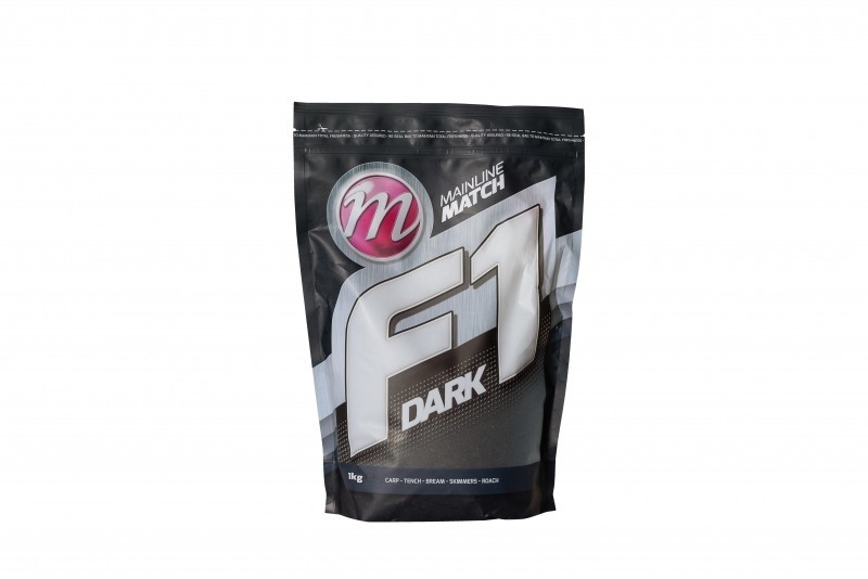 Mainline Baits F1 Dark Groundbait - 1kg